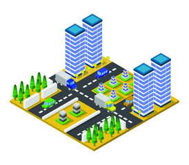 Isometric city