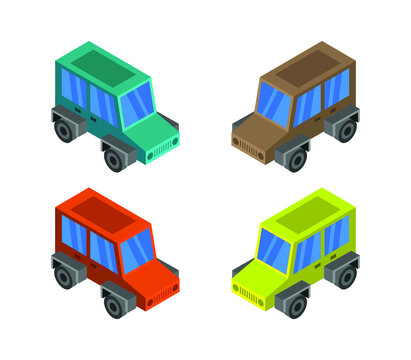 Isometric Jeep