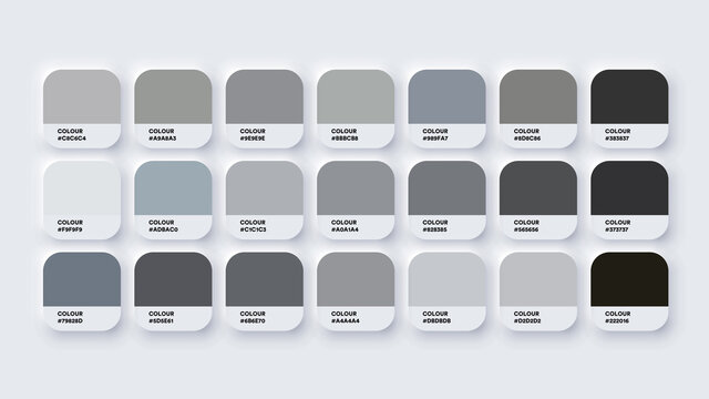 Grey Color Codes: Copy & Paste HEXs