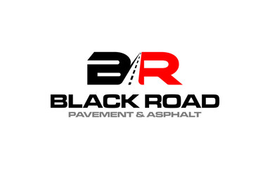 Illustration graphic vector of Asphalt repair, roadwork, pavement logo design template