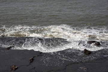 Wind generated waves, Harnai Port, Konkan, Maharashtra, India