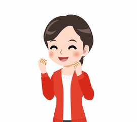 若いきれいなお母さん