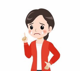 若いきれいなお母さん