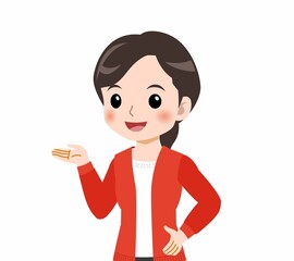 若いきれいなお母さん