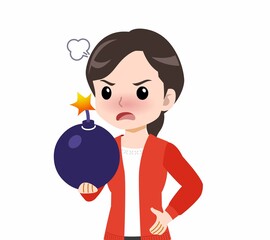 若いきれいなお母さん