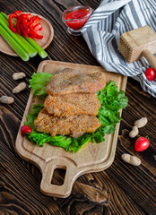 Juicy chicken chops