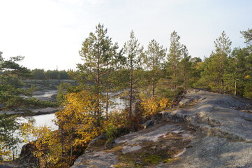 Ladoga skerries beauty of wild nature