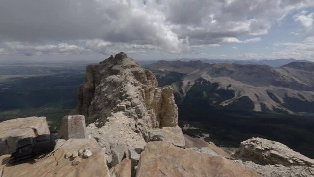 This is in Montana on "Chief" and adds a great 360 view. Literally felt like I was on top of the world.
