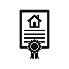 Real estate award icon