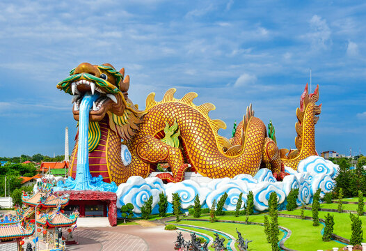 The Dragon Temple is a Chinese temple in Thailand in Suphanburi Province.