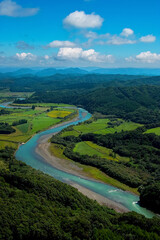 Fototapeta premium 美しい川の風景