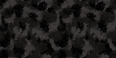 Camouflage background. Seamless pattern.Vector. 迷彩パターン
