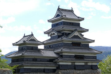 松本城から　長野県