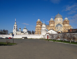 Fototapeta na wymiar St. Nicholas Monastery. Verkhoturye. Sverdlovsk region. Russia