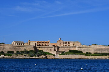 Fototapeta na wymiar Fort Manoel Malta