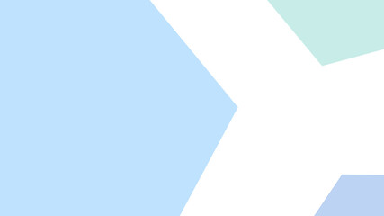 Tree color abstract backgruon in trendy colors: white, mint, blue. Horizon illustraion.