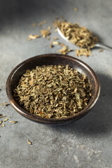 Dry Organic Basil Spice