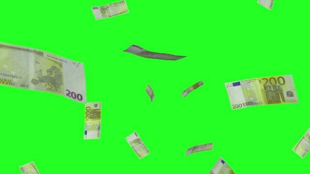 Euro rain green screen 2