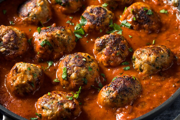 Homemade Healthy Italian Turkey Meatballs