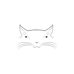 cat vector design