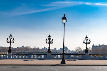 Paris, the Alexandre III bridge