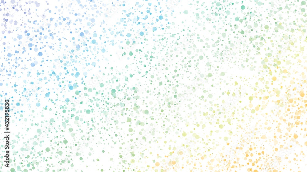 Poster abstract background with colorful blotches