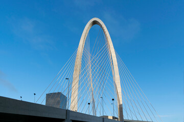 new cable-stayed bridge in São José dos Campos, known as the Innovation Arch.