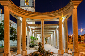 Urban landscape, partial view of tourist spots in the region within the city of Aveiro, District of Aveiro Portugal.