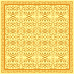 PLAFONNIER ARABE NIVEAUX DE JAUNE