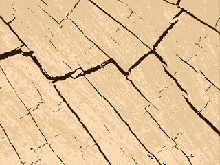 Fototapeta premium Abstract artistic background, colorful abstract vector template. Natural Wood Crack Texture, Background, Vector, Template.