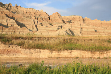 Badlands National Park in South Dakota, USA