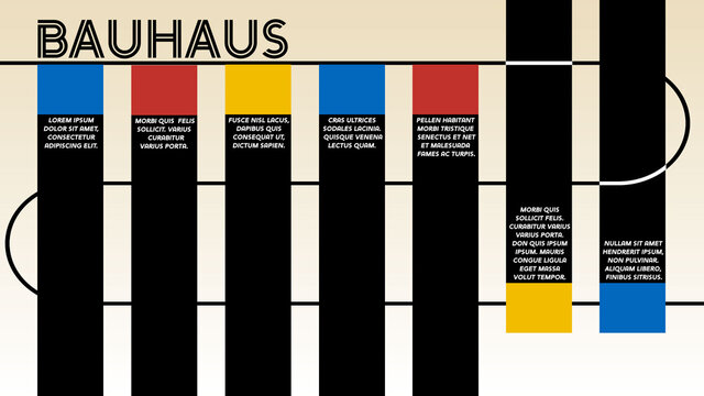 Bauhaus Infograpics