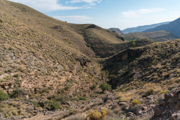 mountainous landscape in southern Spain