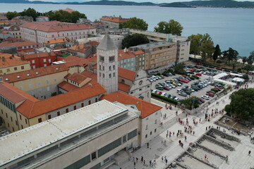 Zadar in Croatia, Summer