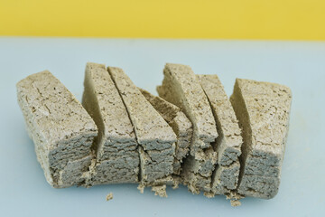 sweet halva from sunflower seed