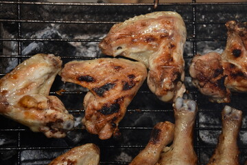 Fried,Roast chicken wings