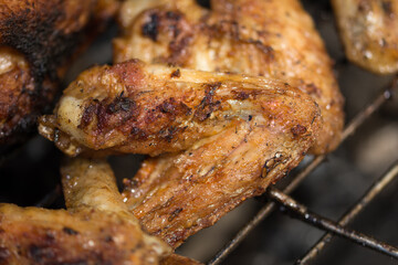 Fried,Roast chicken wings