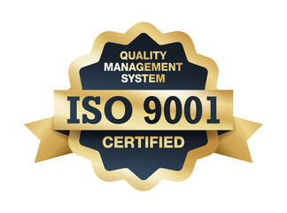 ISO 9001 standardization golden medal 