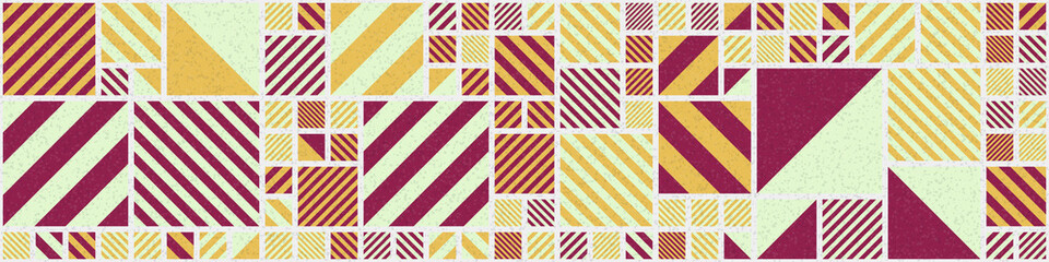 Obraz premium Abstract Geometric Pattern generative computational art illustration