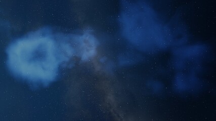 Fototapeta premium nebula gas cloud in deep outer space, abstract colorful background