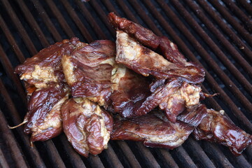 grilled pork