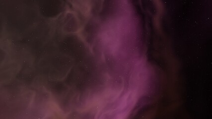nebula gas cloud in deep outer space, abstract colorful background