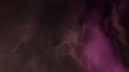 nebula gas cloud in deep outer space, abstract colorful background