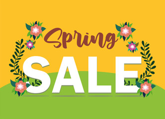spring sale flowers