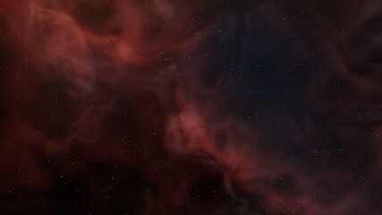 nebula gas cloud in deep outer space, abstract colorful background