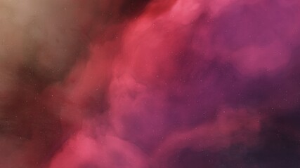 nebula gas cloud in deep outer space, abstract colorful background