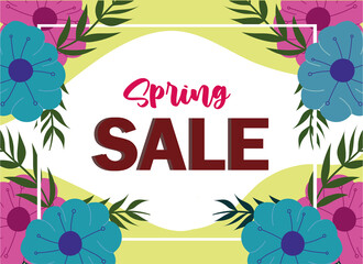 spring sale background