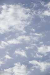 Fototapeta premium dramatic cloudy blue sky heaven air