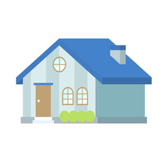 デフォルメされた家