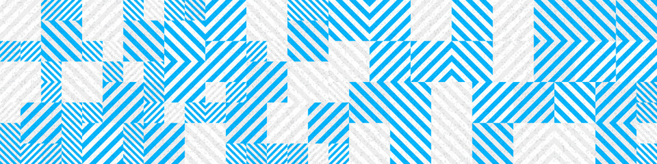 Fototapeta premium Abstract Geometric Pattern generative computational art illustration